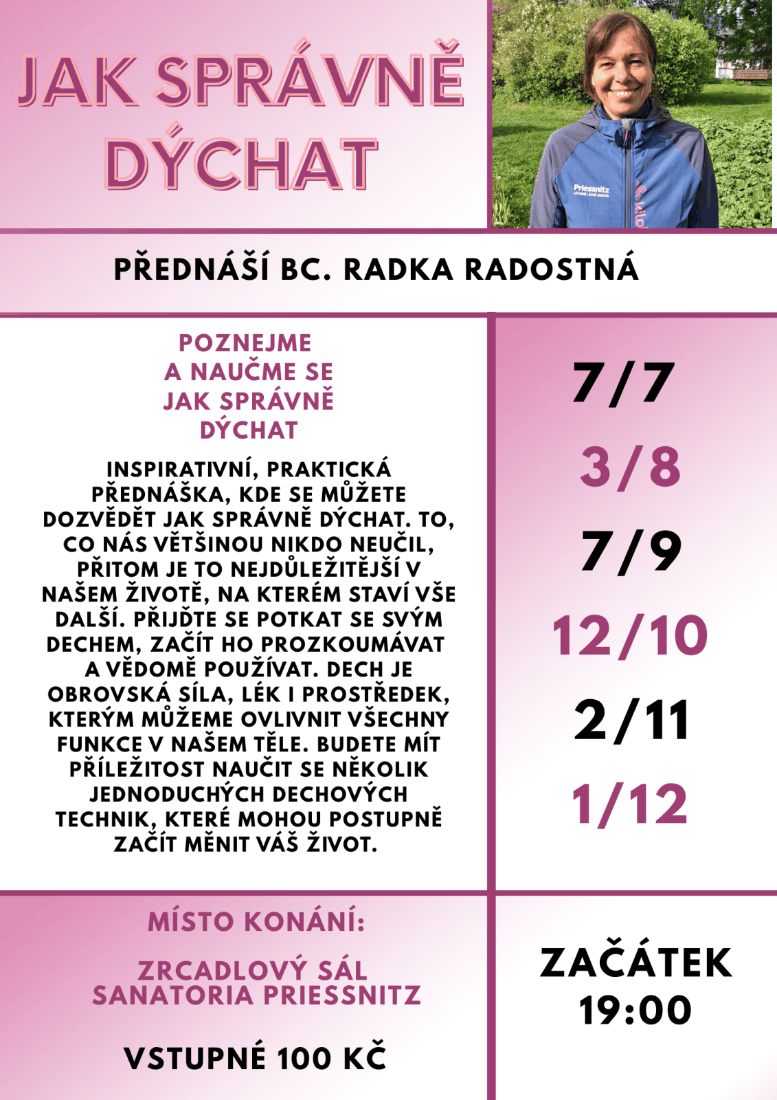 JAK SPRÁVNĚ DÝCHAT