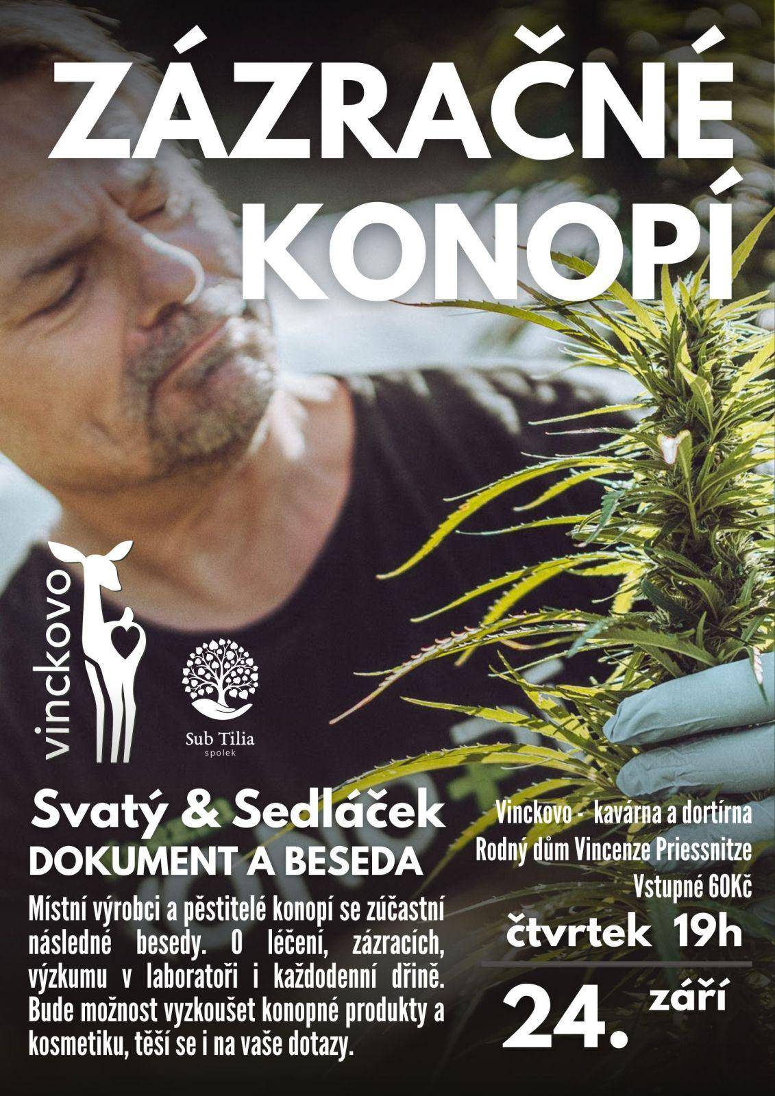 O LÉČBĚ KONOPÍM SE SVATÝM A SEDLÁČKEM