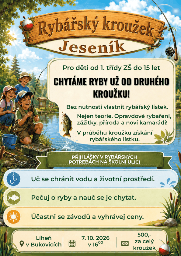 Rybářský kroužek Jeseník