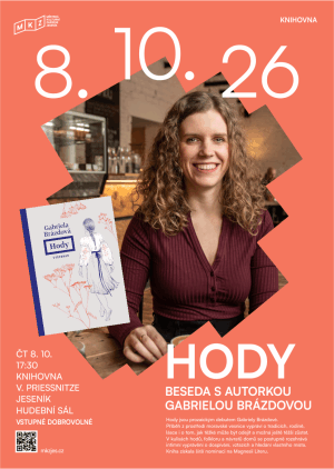 HODY: BESEDA S AUTORKOU GABRIELOU BRÁZDOVOU