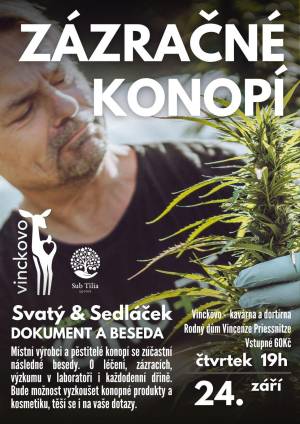 O LÉČBĚ KONOPÍM SE SVATÝM A SEDLÁČKEM