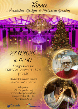 VÁNOCE S FRANTIŠKEM KINSKÝM A MATYÁŠEM NOVÁKEM